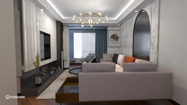 hindujasaloni3007的装修设计方案Modern Living Room Design