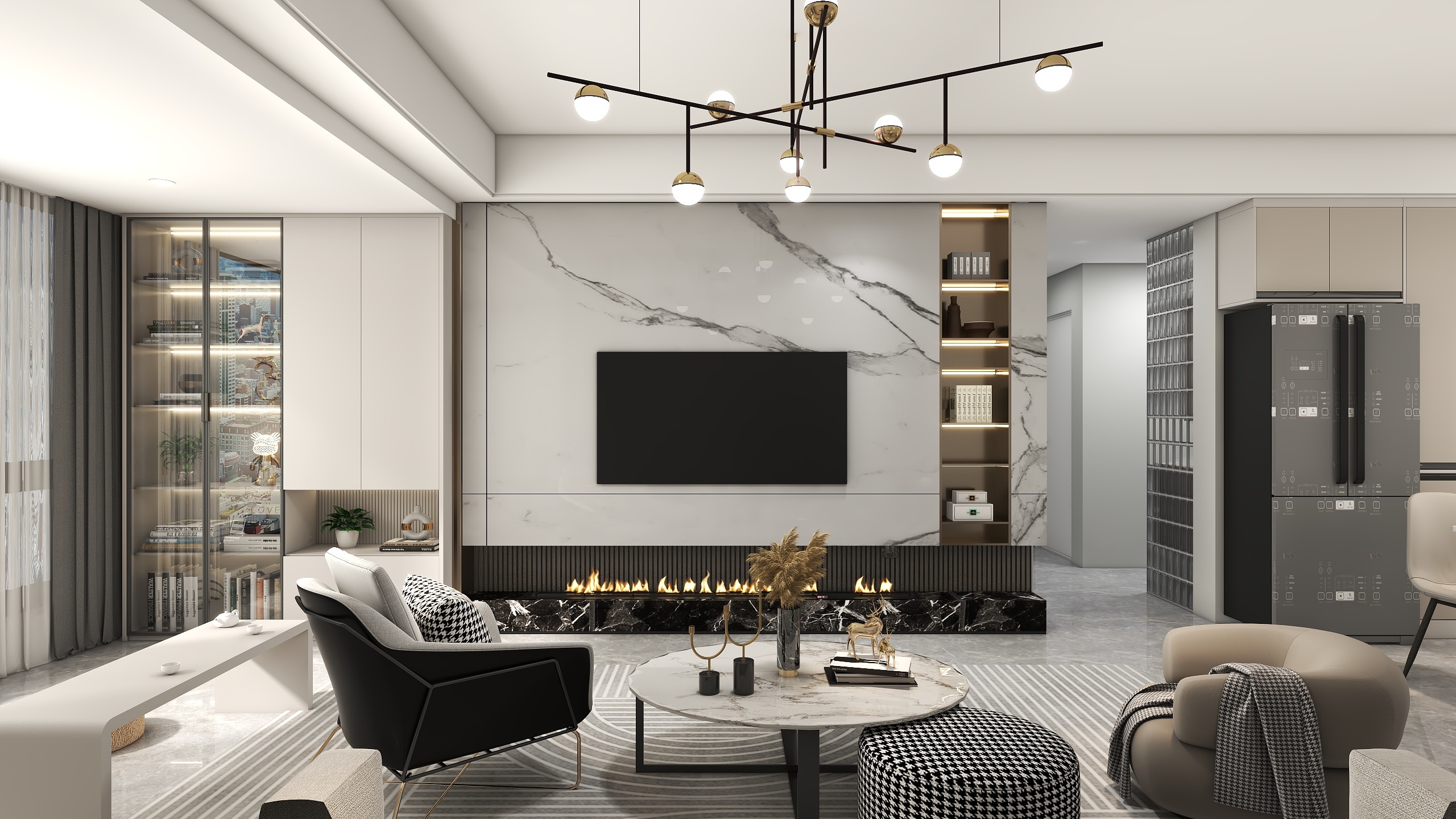 邓世斌-藝嘉雅居现代简约122㎡-装修设计方案