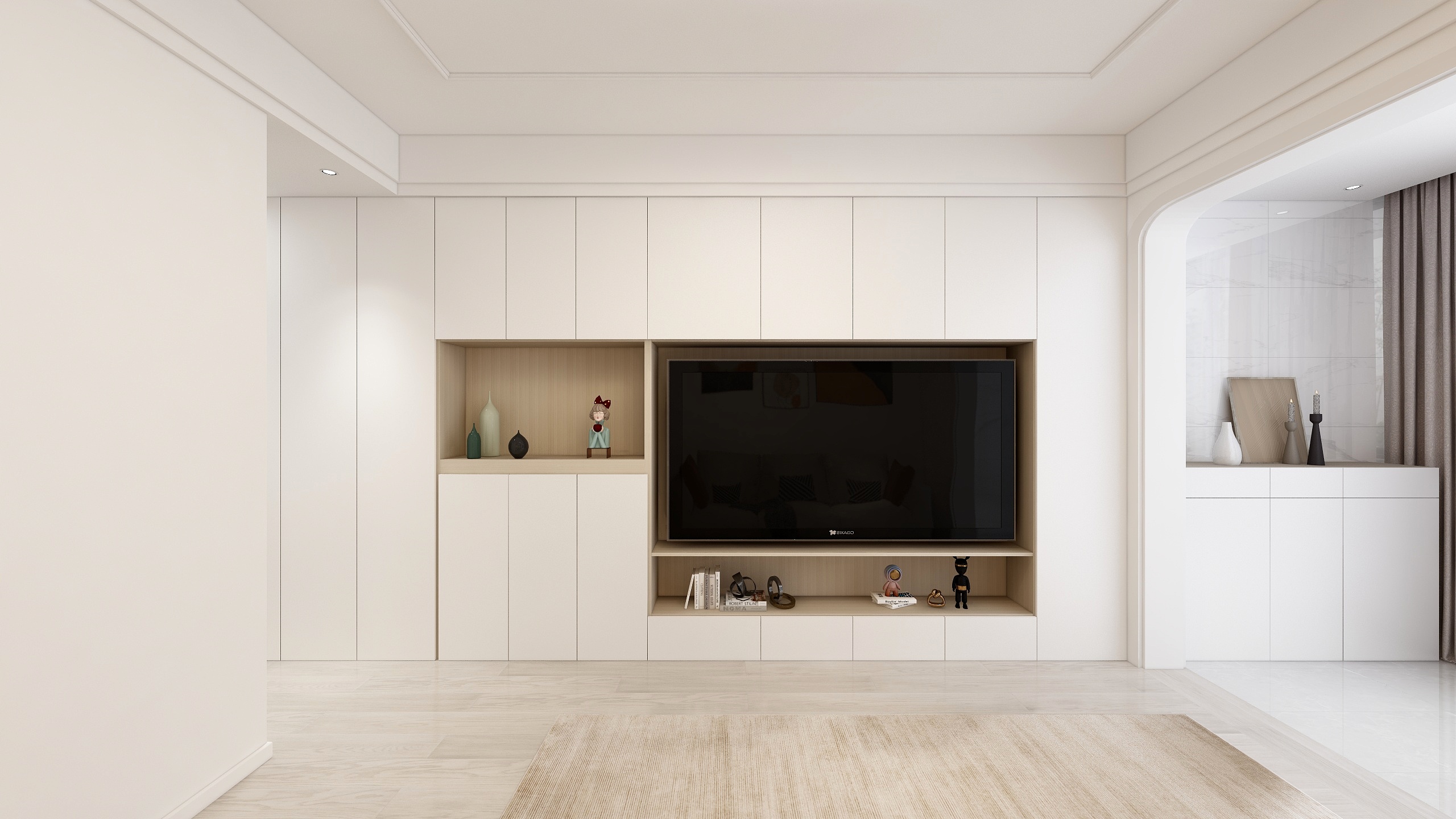 181*VWmT-泽润华庭51㎡2室装修效果图