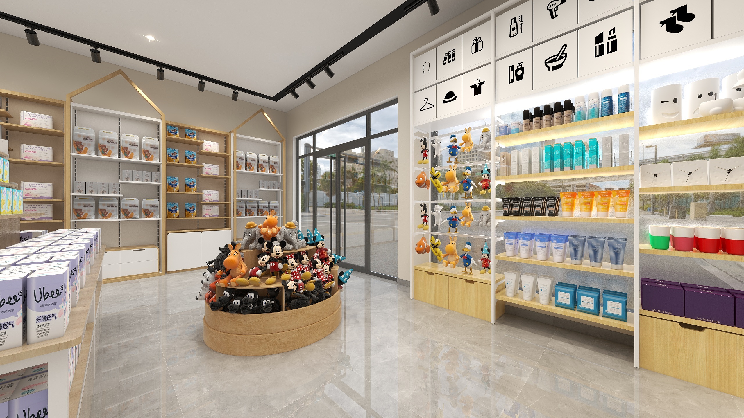 V小冰-宠物物品店.dwg-装修设计方案