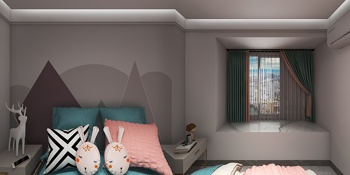 深圳市粤皓装饰设计工程有限公司-珠海家装项目4号楼601简约风格-装修设计方案