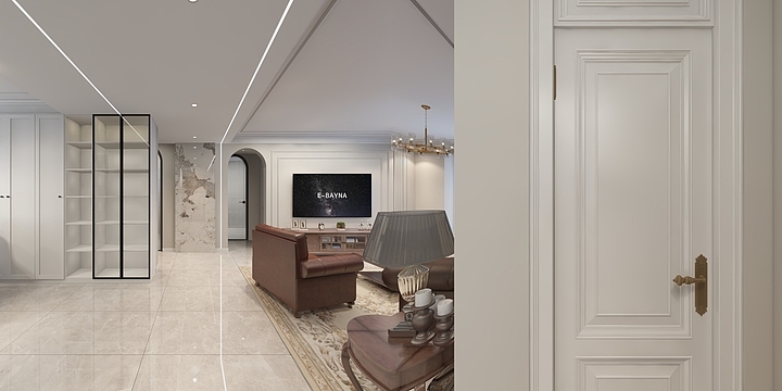 家装设计胡晓龙-大尚华府-装修设计方案