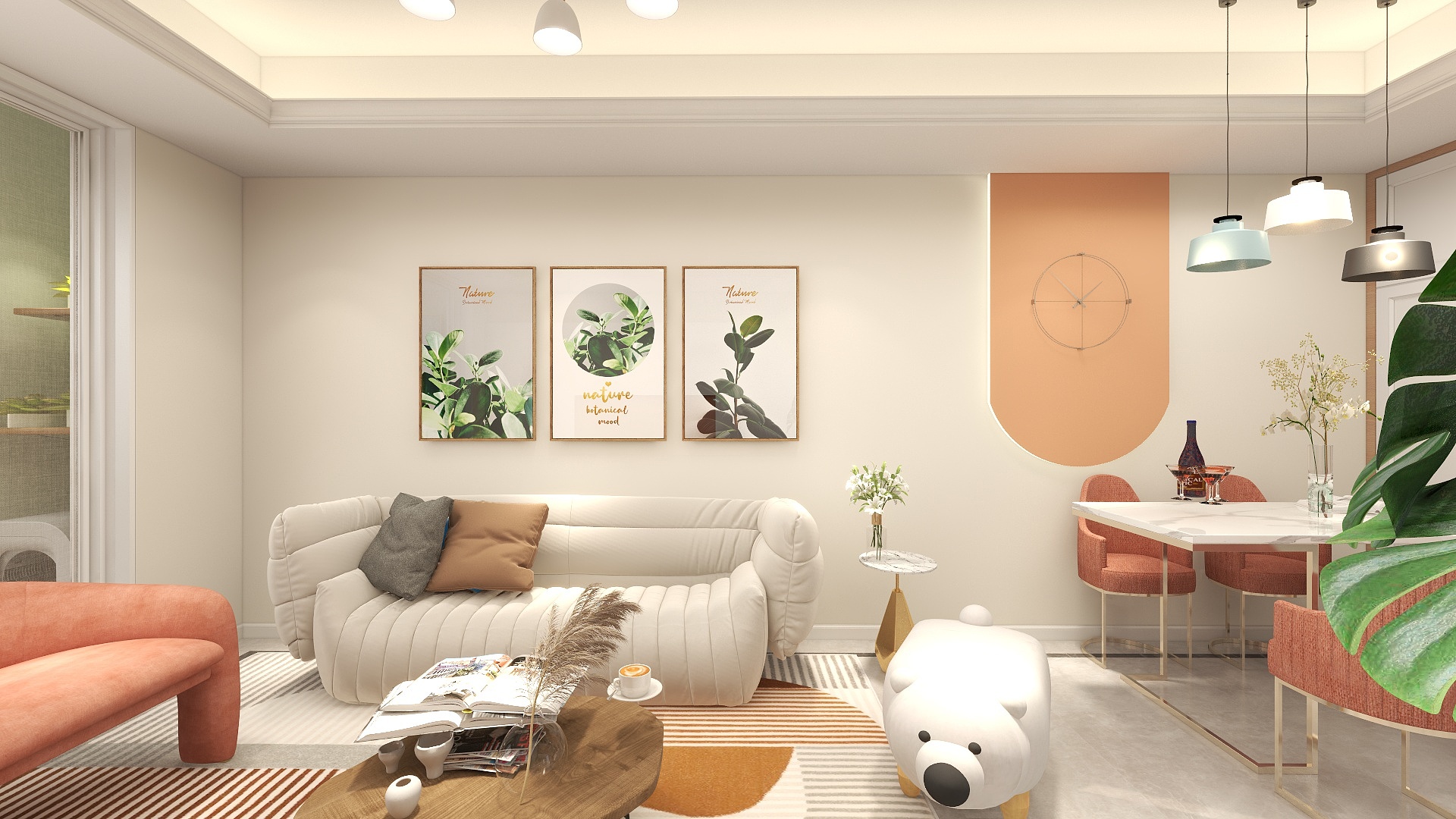 明央-暖系小清新一套-装修设计方案