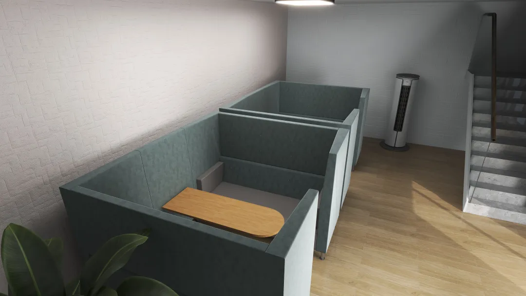 Intera的装修设计方案:Upholstered Meeting Pods