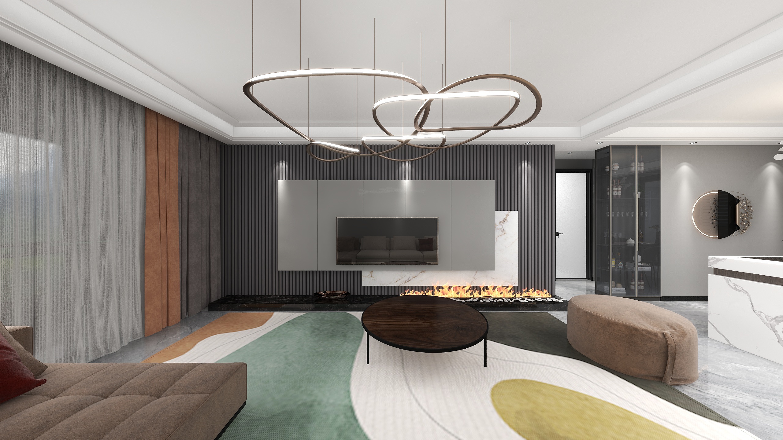 设计师玉京子-皇家御苑装修效果图