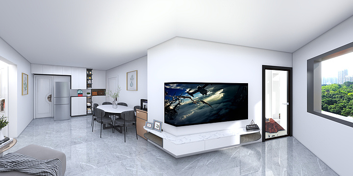 墨明夜-瑞雪春堂二里16号楼2-201-副本-装修设计方案