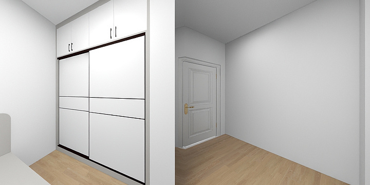 小穆设计师-富力城G4栋1406房-装修设计方案