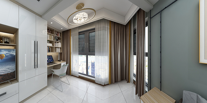 欧斯漫门窗-梁-龙泉驿公寓房-装修设计方案