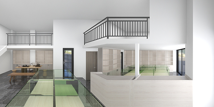 You然-北苑小区商铺-装修设计方案