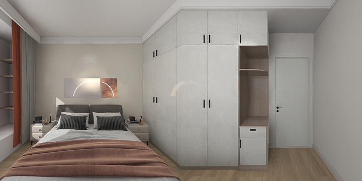 室内设计师董锋-中铁，春风十里4-3-301-装修设计方案