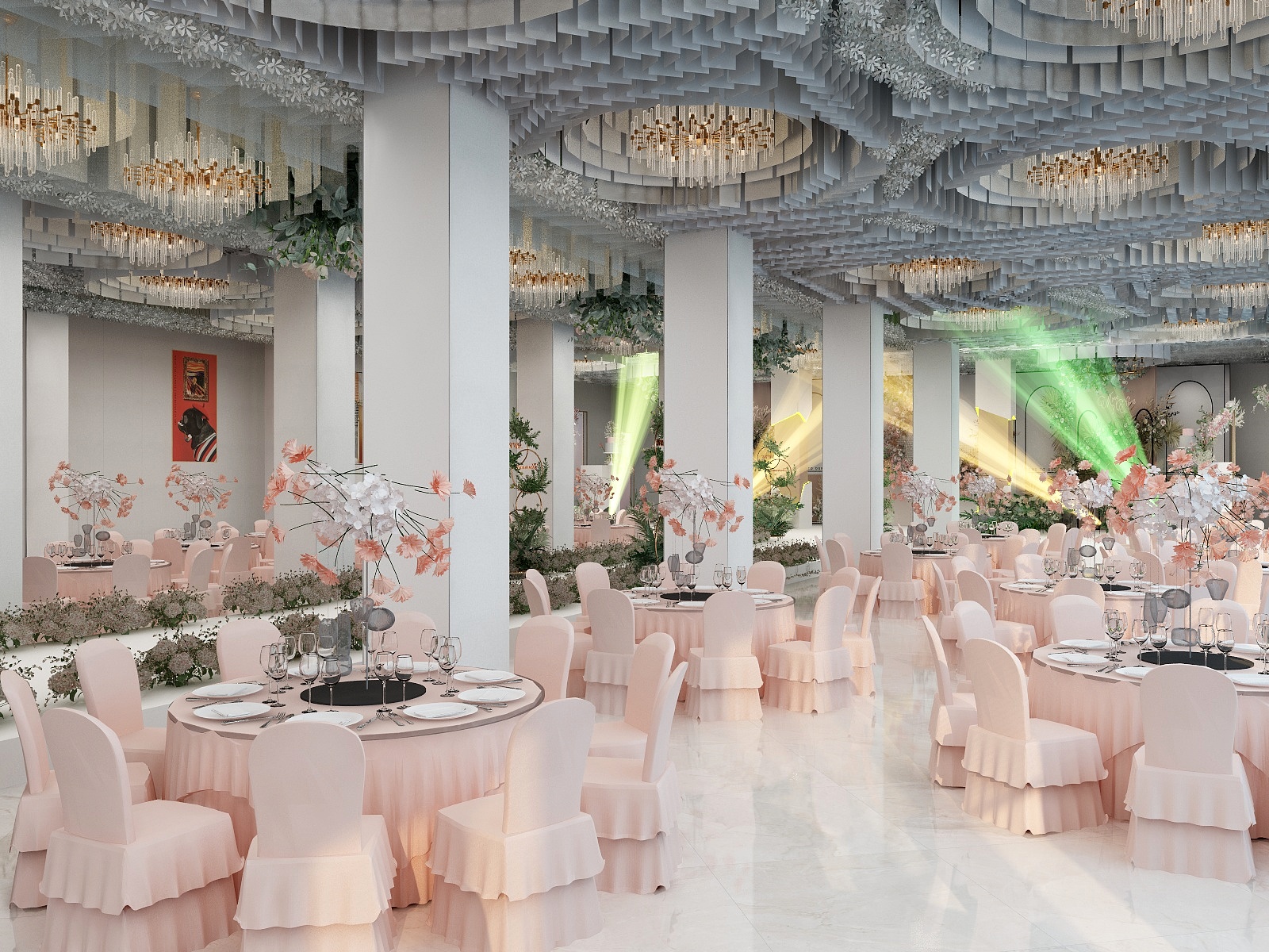 梵间老郭-婚礼堂宴客厅-装修设计方案