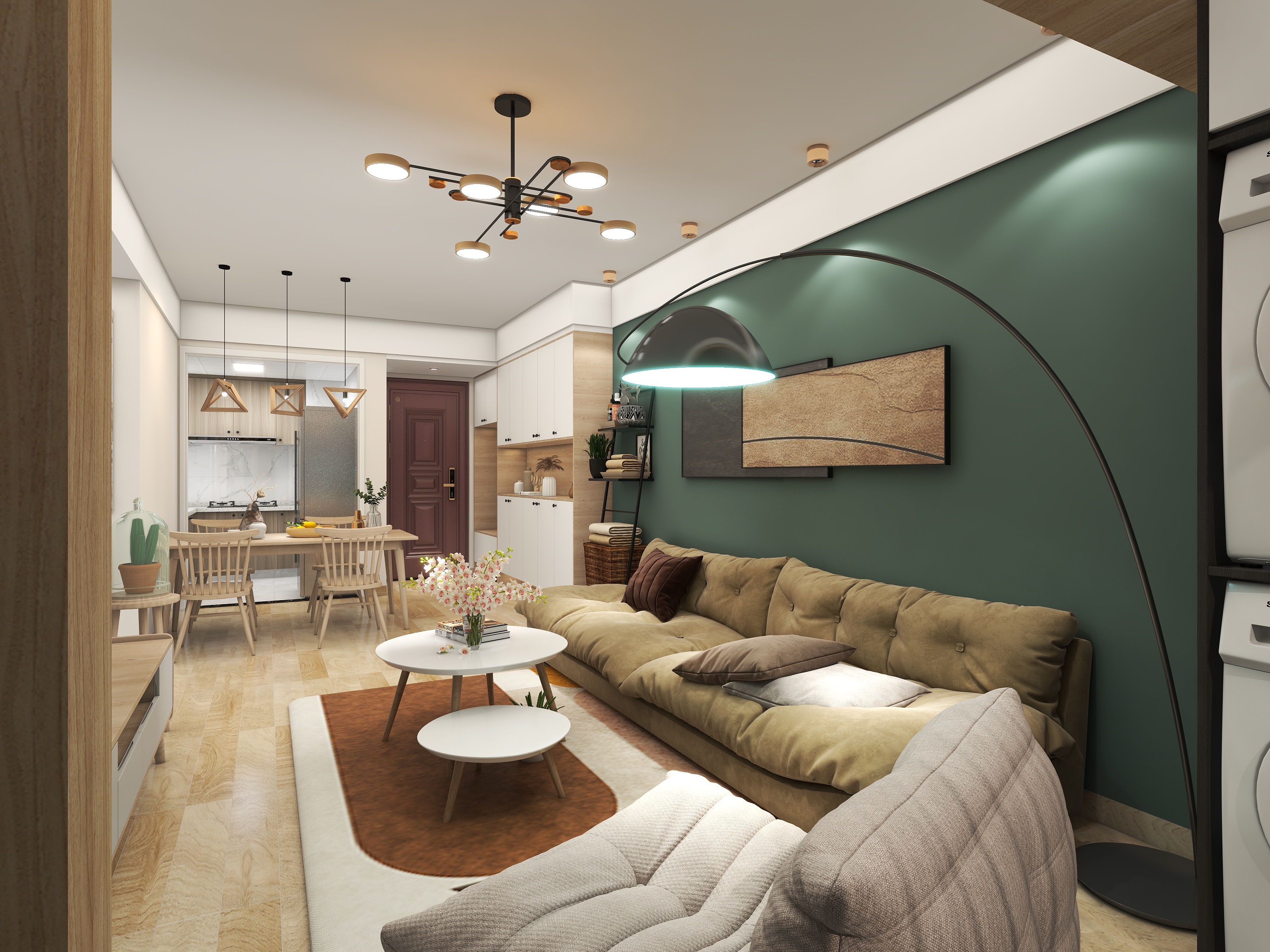 王波-89㎡3室-装修设计方案