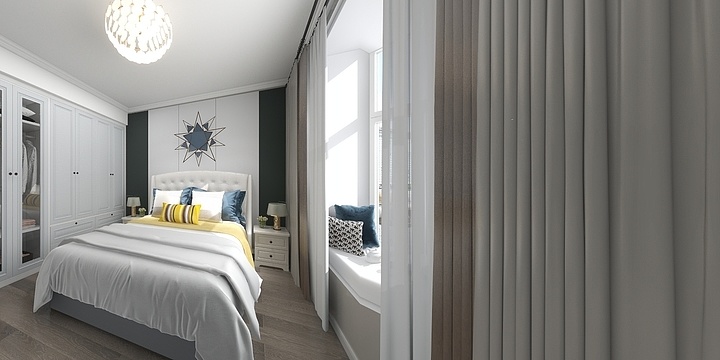 汪工5952-黄金海岸花女士-装修设计方案