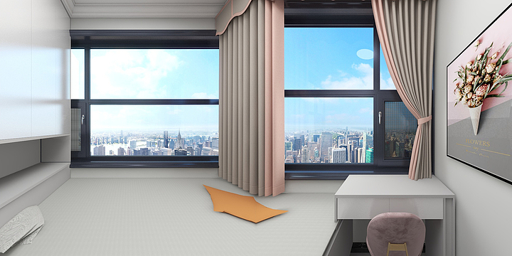 灵山仟禧装饰-荔城明珠5栋1405-装修设计方案