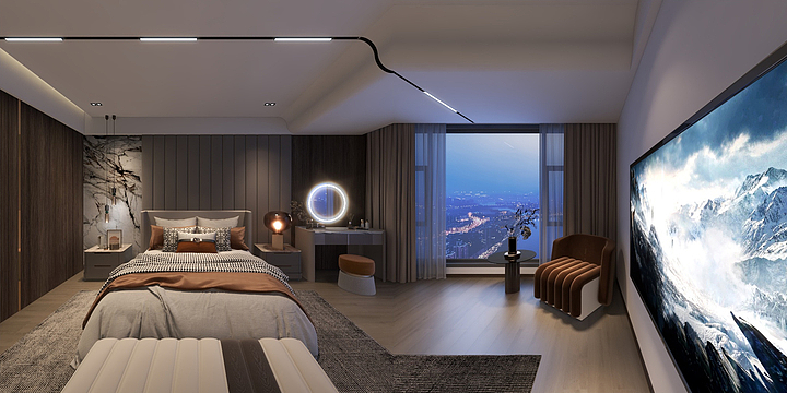 三幸设计-H-卧室-装修设计方案