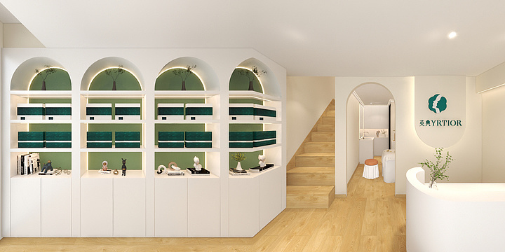 清晨阳光丨星-美容店-装修设计方案