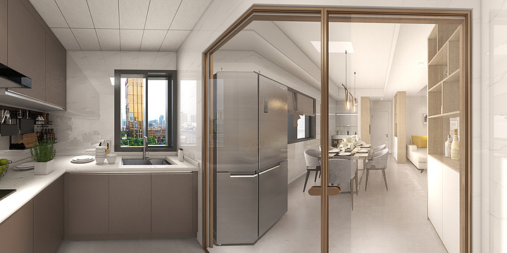 liwenyuan-文渊小区效果图-修改-装修设计方案