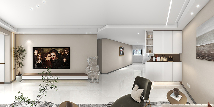 一明原创空间设计工作室-山水宜人25-1-401-装修设计方案