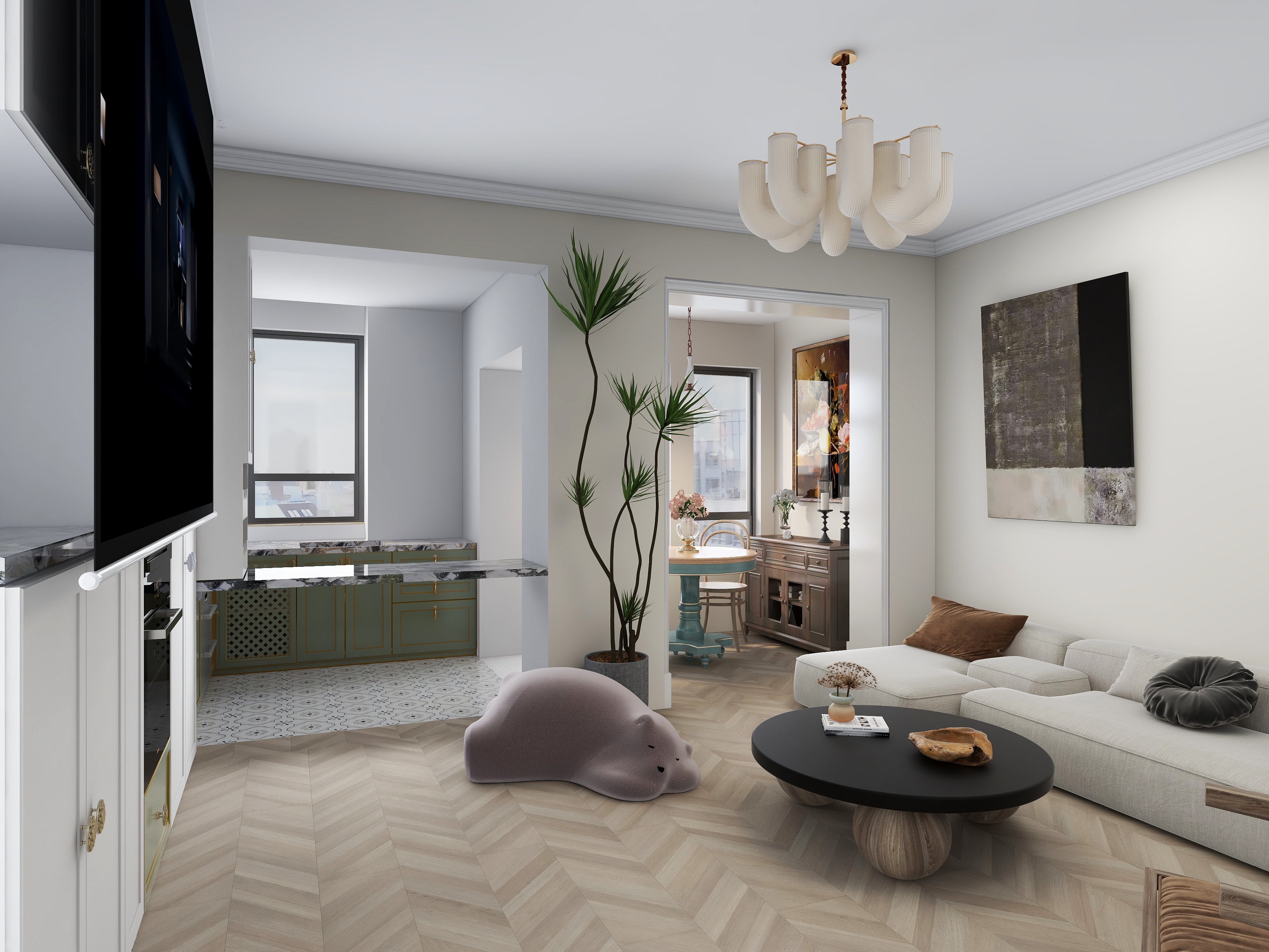 序写空间|专注设计落地-汇和家园-装修设计方案