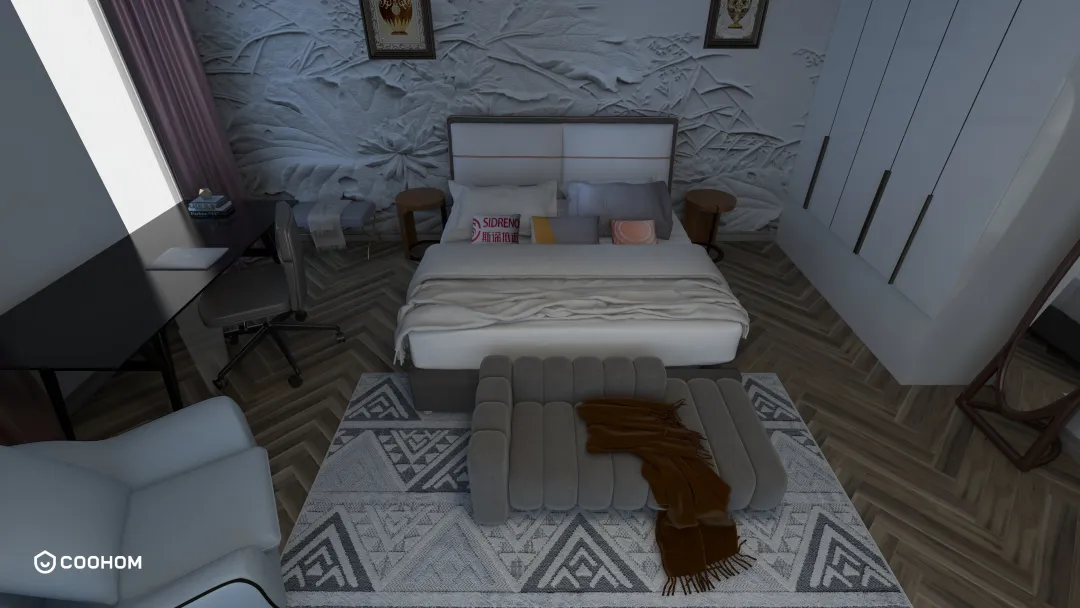 maryam.alauddin的装修设计方案:French Bedroom