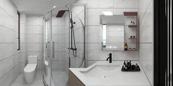 悦风装饰设计师聪-蓝天花园 现代轻奢-装修设计方案