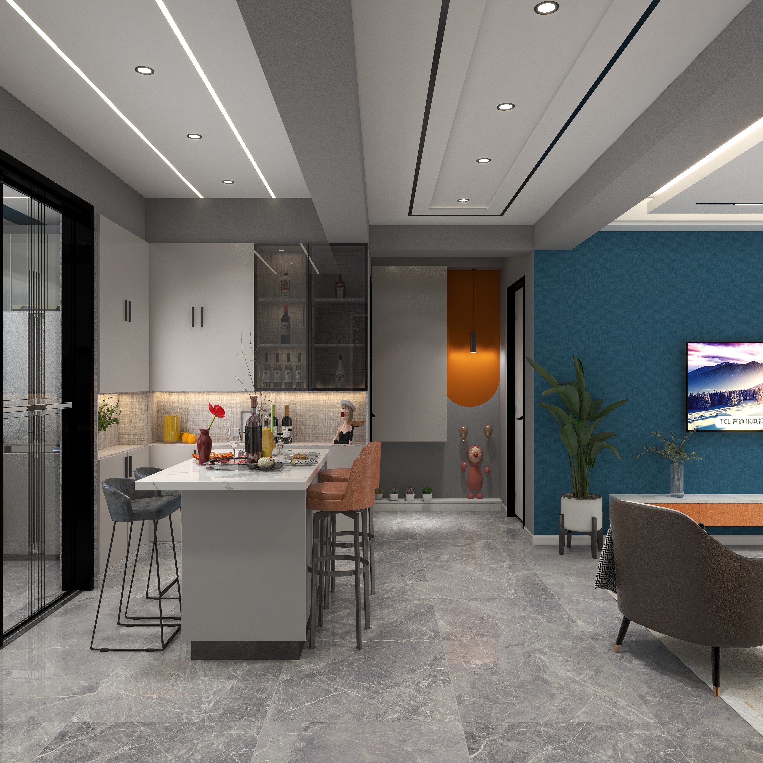 何家丽-棚户区二期6号楼11楼东户.dw-装修设计方案