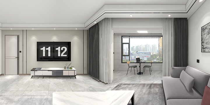 我乐意赚钱-华阳首富14-1-601室-装修设计方案