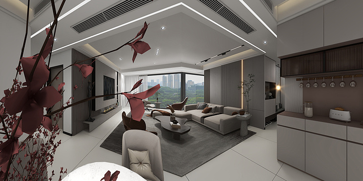 isrkra-华侨城云麓台-装修设计方案