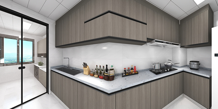 金哲全案設計-达州书语台样板间-副本-装修设计方案