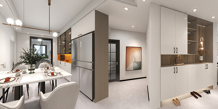 潇洒-公园壹号院8号楼-装修设计方案