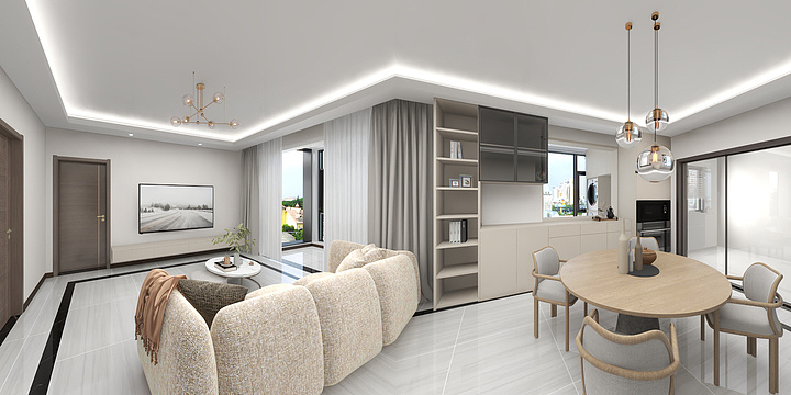 LIUYE刘-万科理想城肖女士-装修设计方案