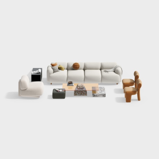 Scandinavian Seats & Sofas,Sectional Sofas,Gray