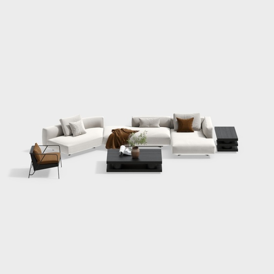 Modern Sectional Sofas,Seats & Sofas,gray