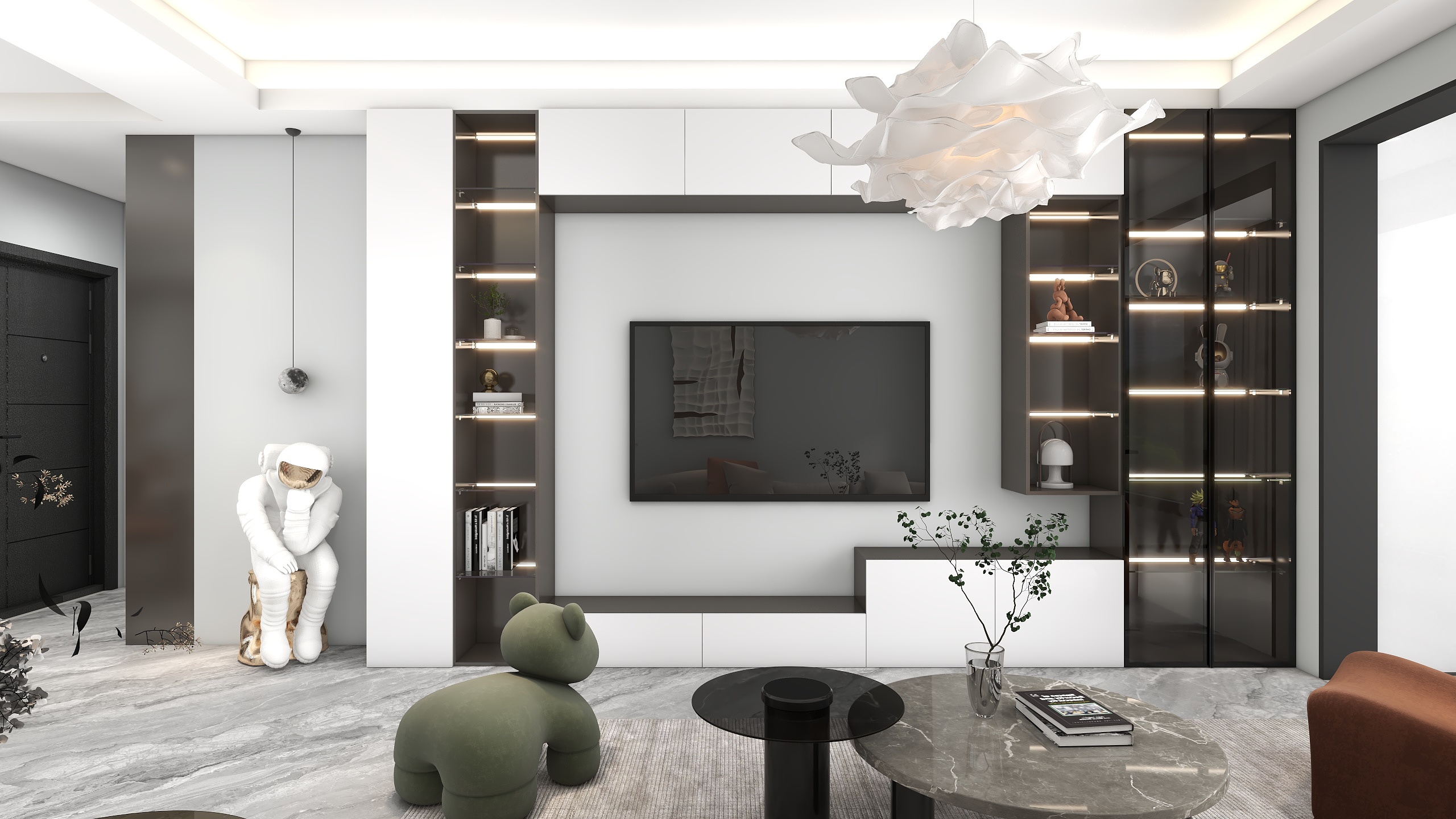 邓世斌-武汉英赫当代城MOMΛ现代简约104㎡3室-装修设计方案