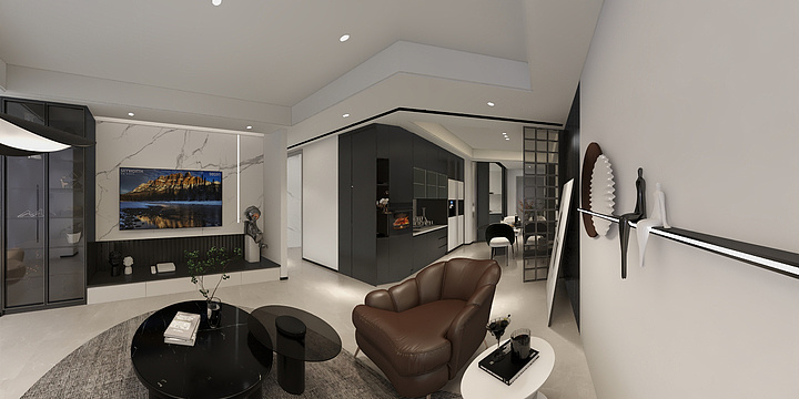 翟俊璋-三房改四房-装修设计方案