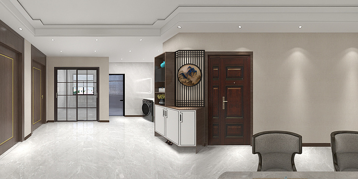 水韵设计装饰工作室-裕固风情街A户型-装修设计方案