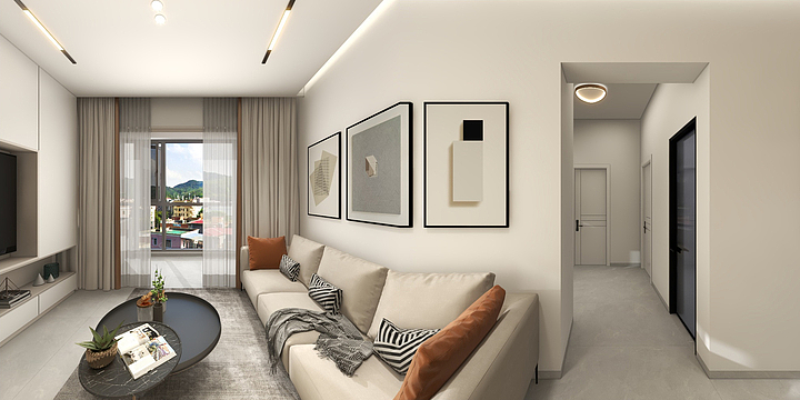 浮生顾影-映绿居-装修设计方案