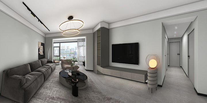 不会画图的明yeIh-中路雅苑6栋-装修设计方案