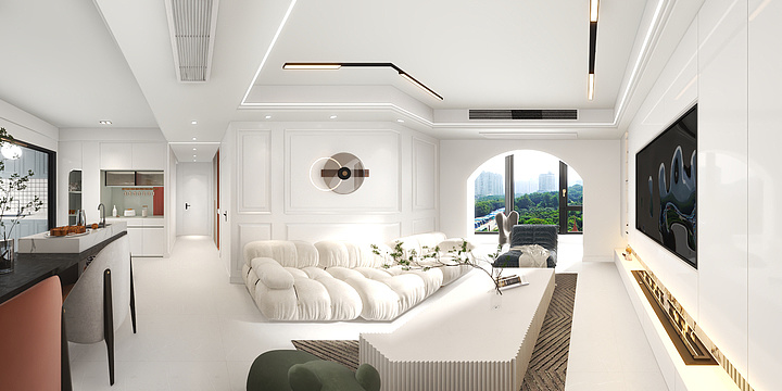 潘翔-滟澜湖15-1401方案2-装修设计方案