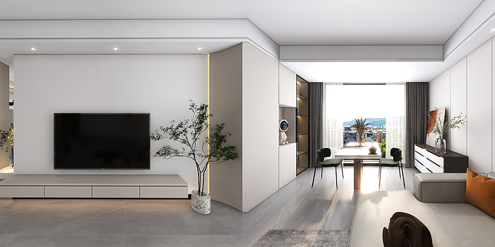 何以晨不会设计-116㎡3室-装修设计方案