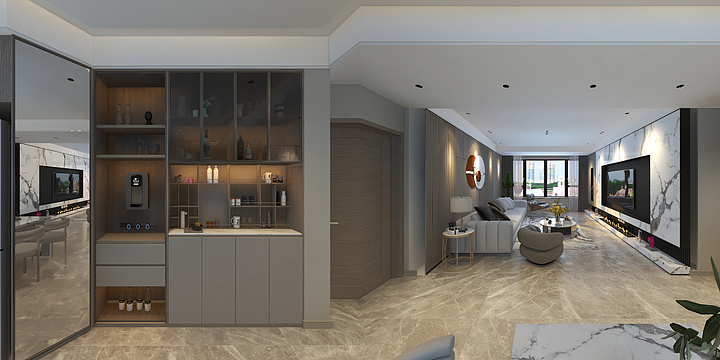 做设计的大海-学府东郡-装修设计方案