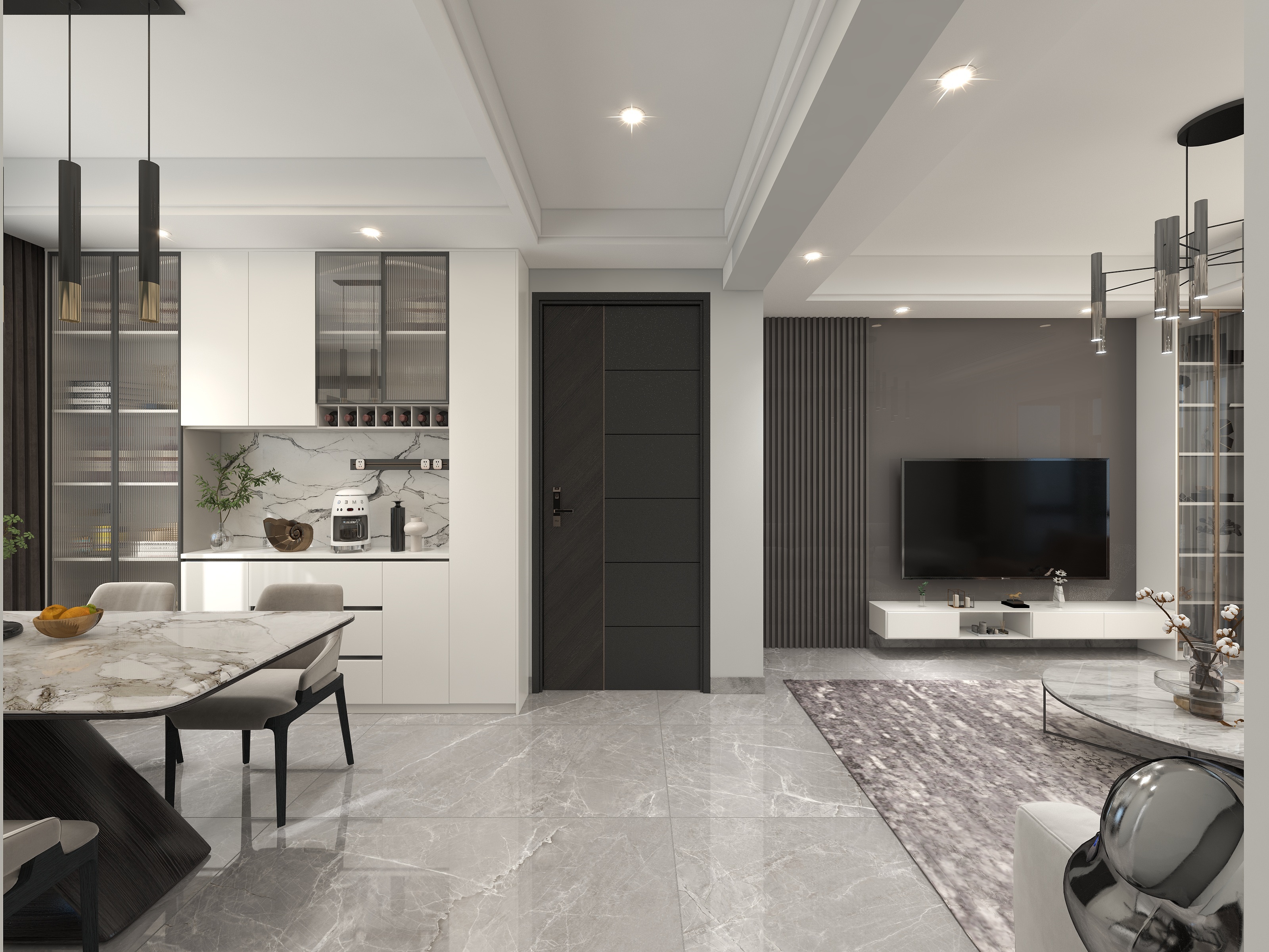 娜宝丫-幸福里95㎡3室-装修设计方案