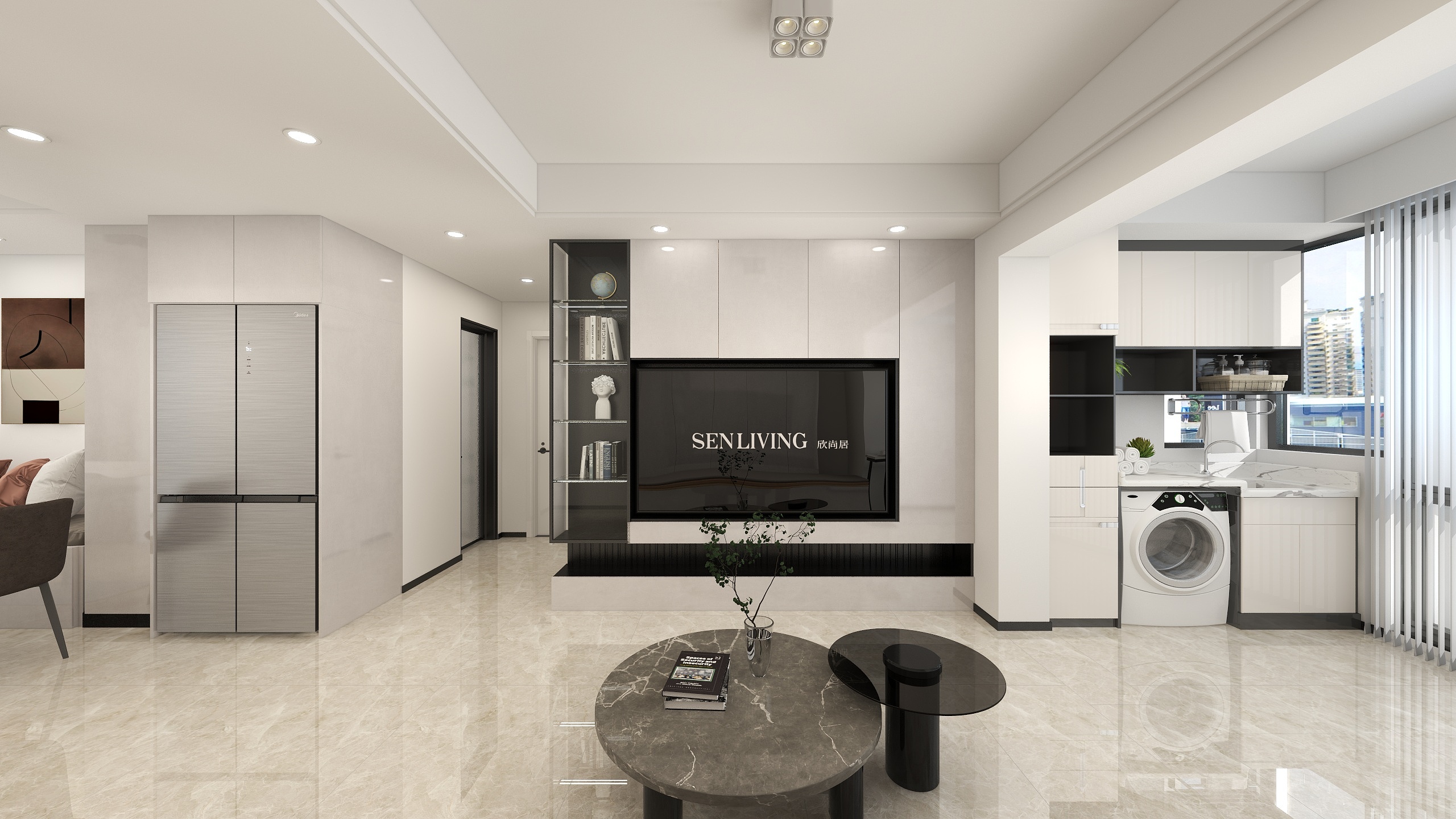 无醫-象源丽都两室两厅-装修设计方案