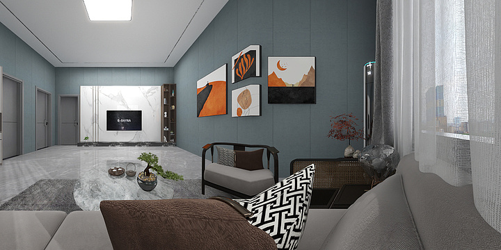 小刘不懂美-北石明平房-装修设计方案