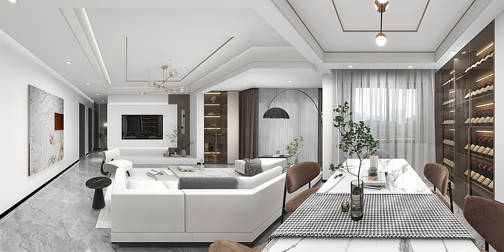 SANSH-GS-6号户型-装修设计方案