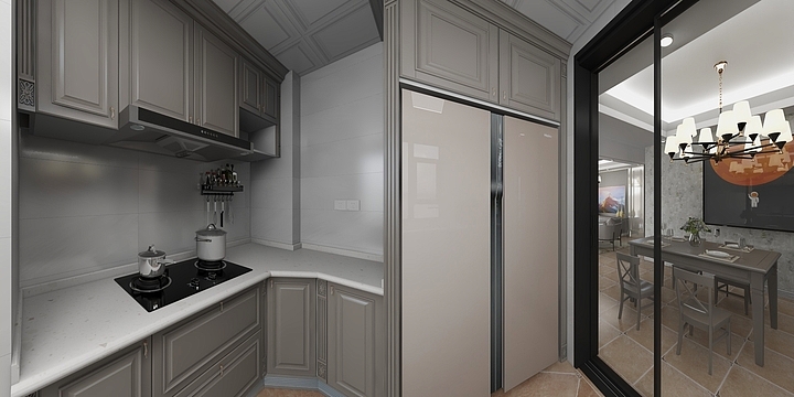 黄宏伟-恒美城市花园120㎡3室-装修设计方案