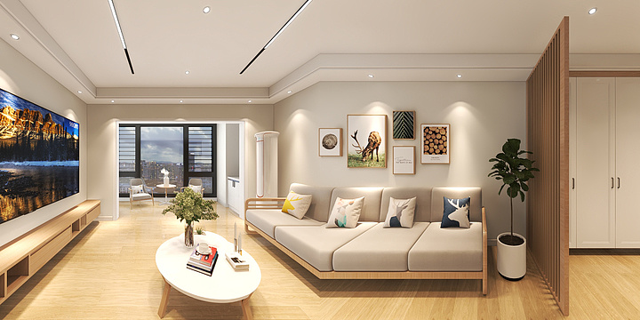 灬黄梦萦灬-镜东十里30-803-装修设计方案