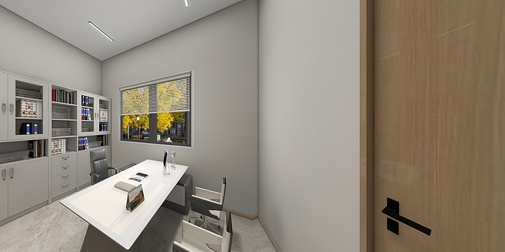 全景720VR-内江市万达文旅城物业用房-装修设计方案