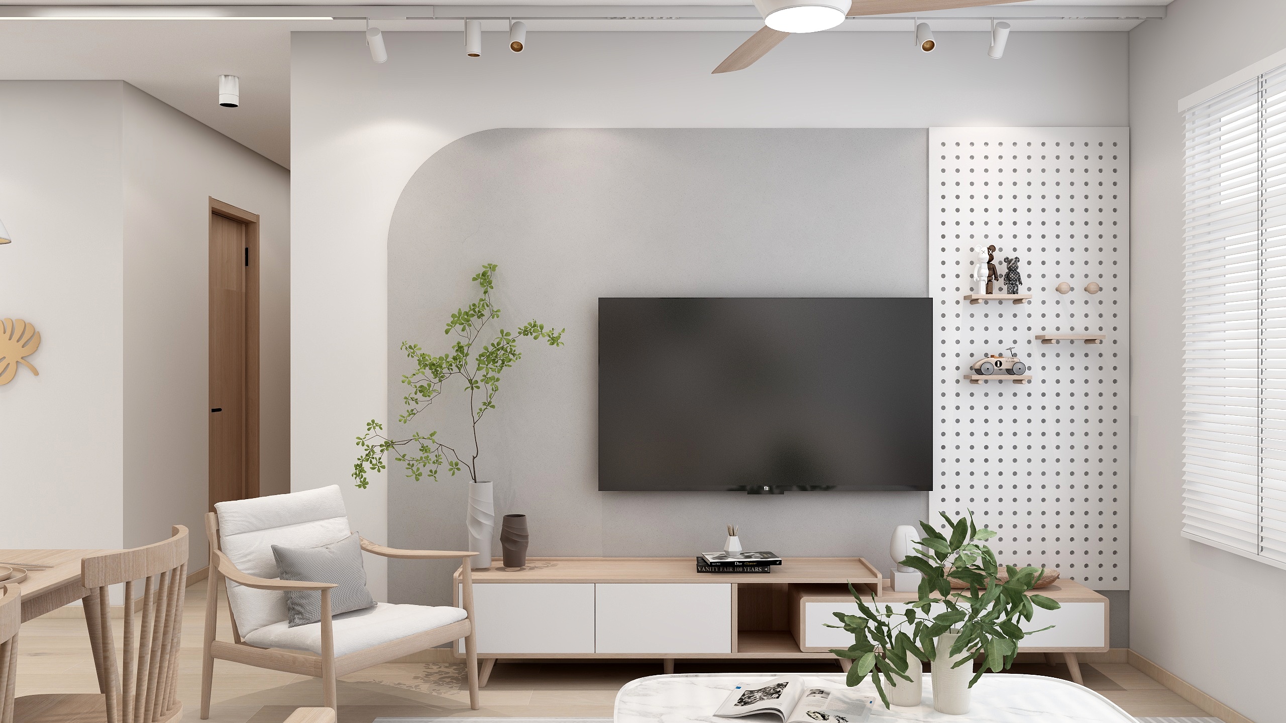 MOSENDESIGN-221027北欧一室-装修设计方案