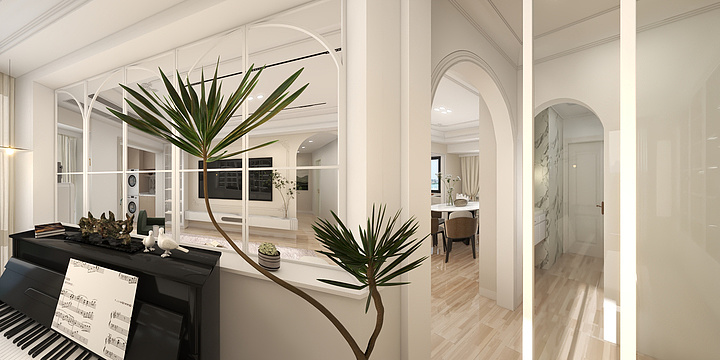 爱设计的橙子-承翰陶柏莉-装修设计方案